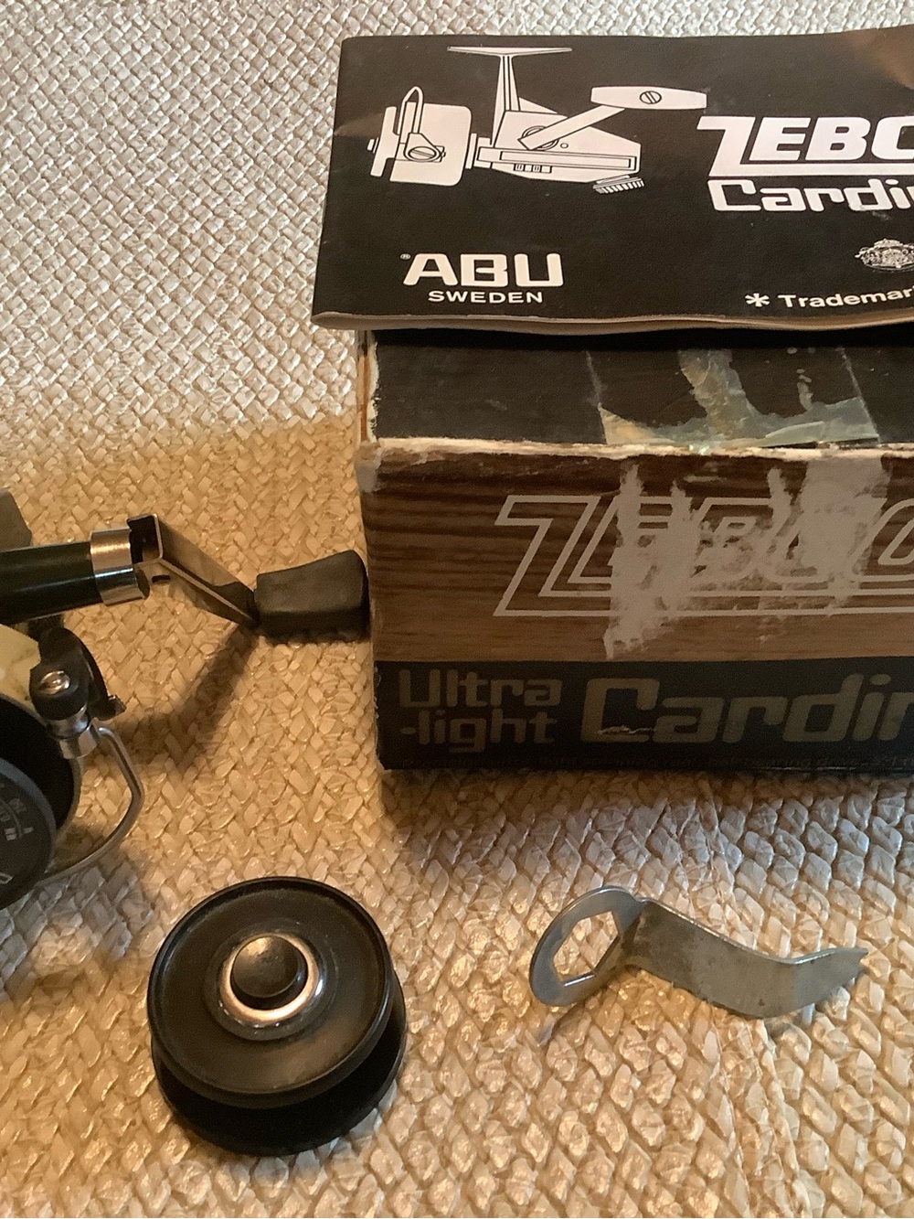 Cardinal 3 Ultra Light Fishing Reel Spare Spool and Tool